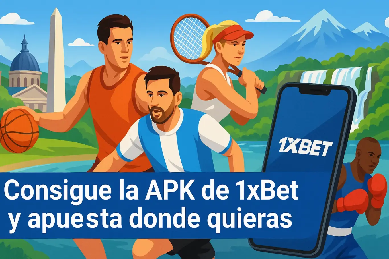 
Get the 1xBet APK and bet wherever you want