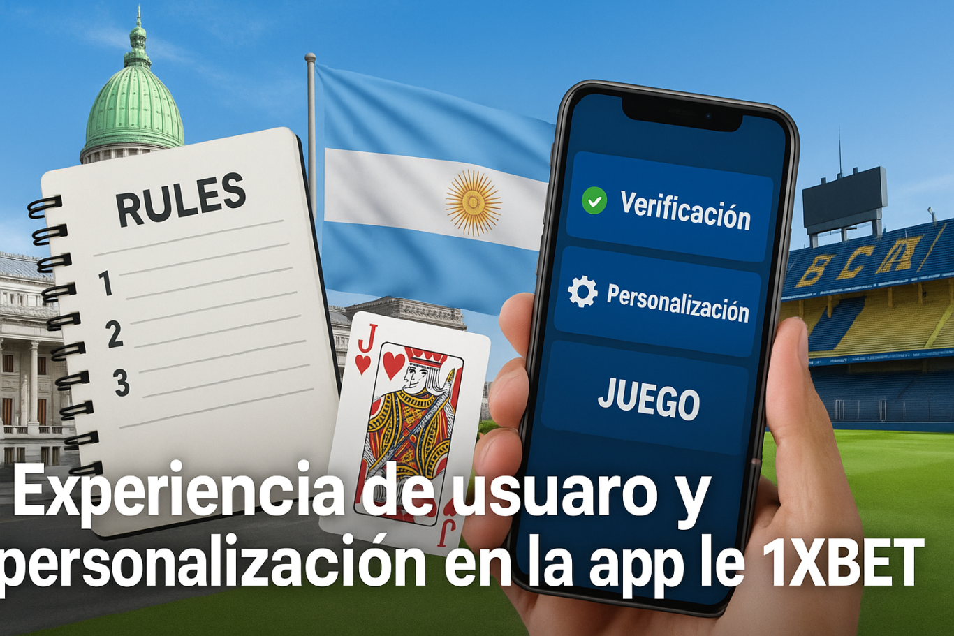 User experience and customization in the 1XBET app
